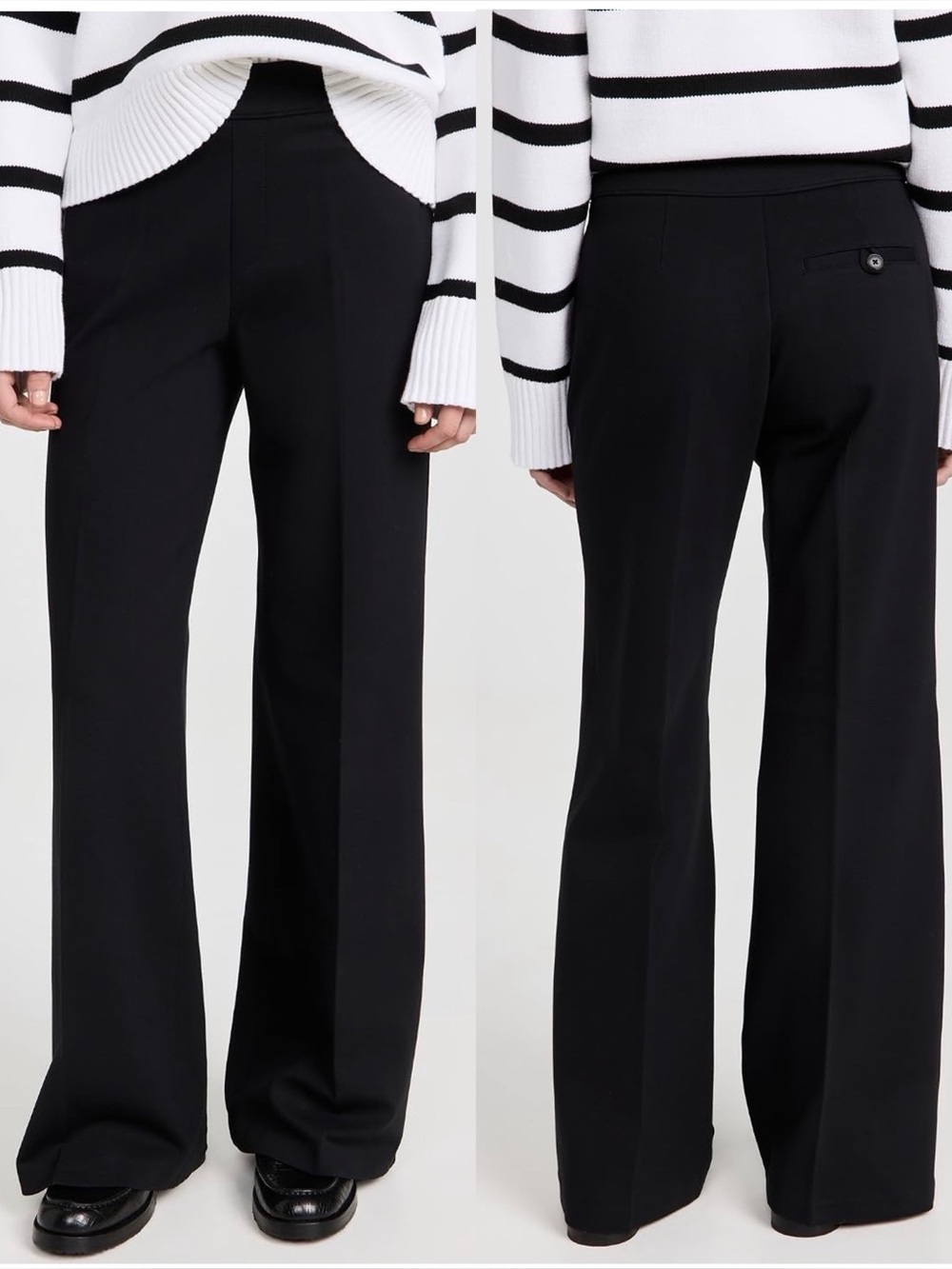 SPANX The Perfect Pant Wide Leg Classic Black - Picture 14 of 15